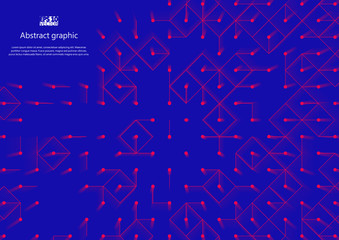 Abstract background with geometric pattern. Eps10 Vector illustration