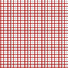 Red Tartan pattern. Texture for - plaid, tablecloths, clothes, shirts, dresses, paper, bedding, blankets, quilts and other textile products. Vector illustration EPS 10