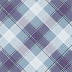 Violet Gingham pattern. Texture from squares for - plaid, tablecloths, clothes, shirts, dresses, paper, bedding, blankets, quilts and other textile products. Vector illustration EPS 10