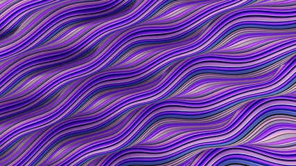 Elegant line background. 3d illustration, 3d rendering.
