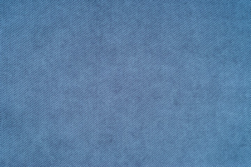 Blue texture of fabric from a textile material. 