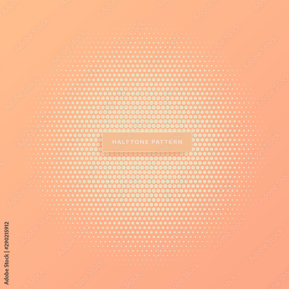 Poster halftone pattern, abstract background