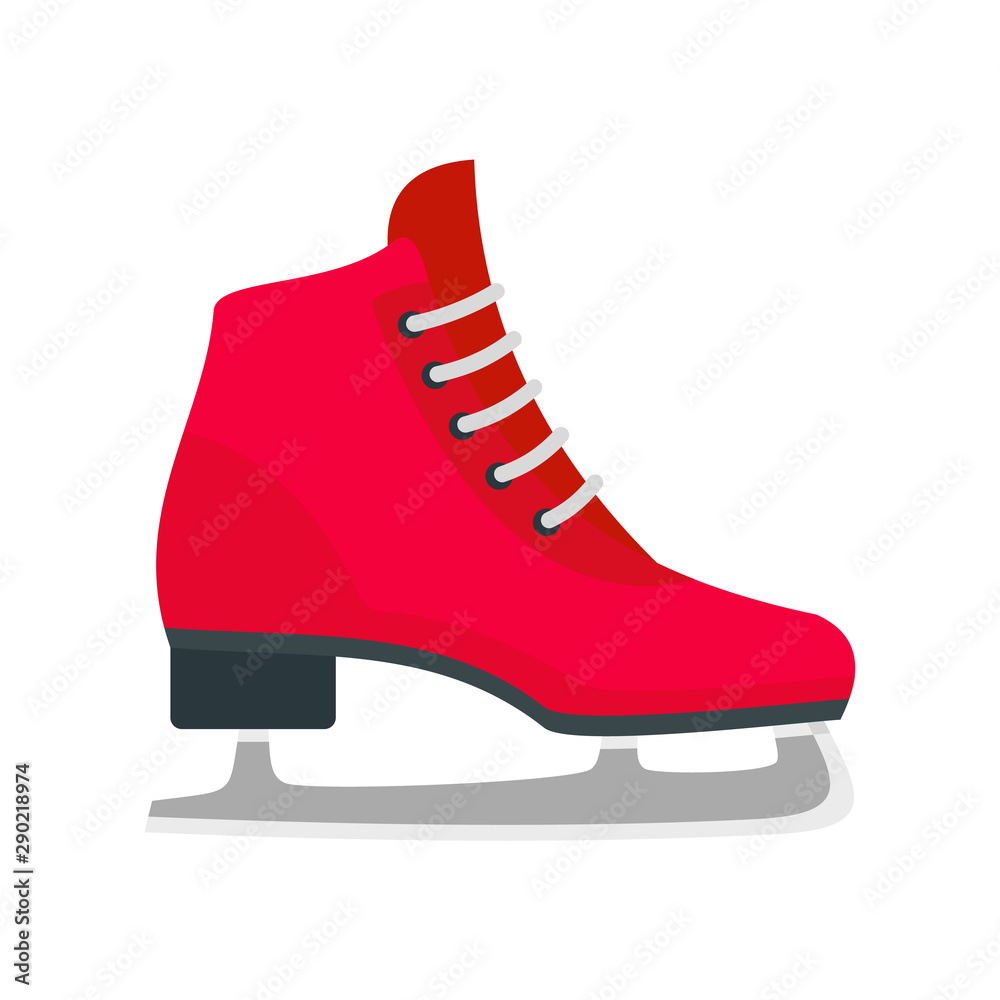 Canvas Prints classic ice skate icon. flat illustration of classic ice skate vector icon for web design