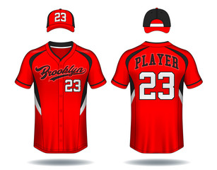 Baseball t-shirt mock up.