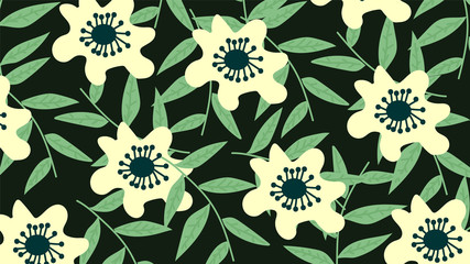 Floral Pattern Background