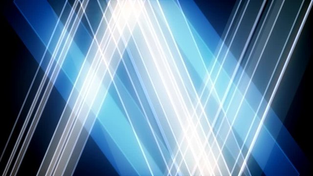 Abstract Blue stock motion background with Seampless loop.