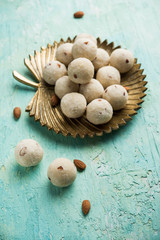 Rava Laddu or Semolina Laddoo Or Rawa Ladu, a popular sweet dish from Maharashtra, India