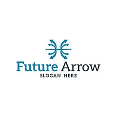 Future Arrow Company or Business Mark Logo Design 