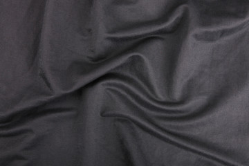 Black fabric texture