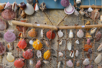 Souvenir-Stand in der Altstadt von Rethymno, Kreta, Griechenland