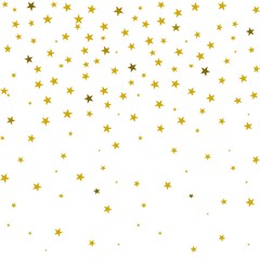 abstract background with stars rain gold colors
