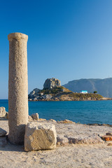 Ancient ruins on Kos island, Greece.