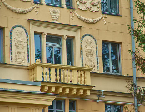 Minsk, Belarus.Stalinist Empire style.