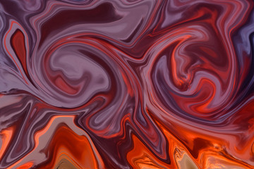 Abstract red lava Mable texture background