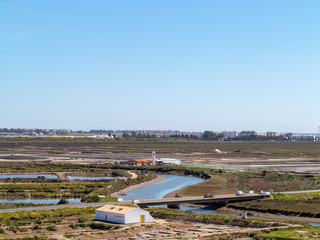 Salinas Corredora, Castro Marim, Algarve, Portugal