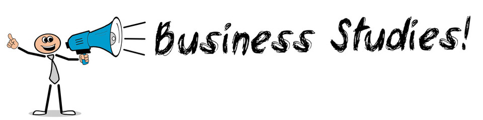 Fototapeta premium Business Studies! 