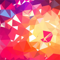 triangle orange Background Vector Illustration
