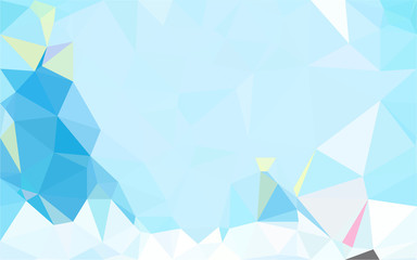 abstract geometric background with triangles