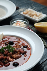 ready tasty dishes for the menu