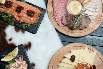 ready tasty dishes for the menu