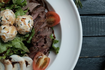 ready tasty dishes for the menu