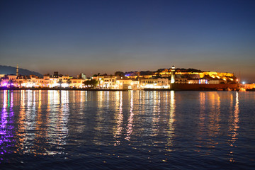 Sonnenuntergang Rethymno/ Kreta