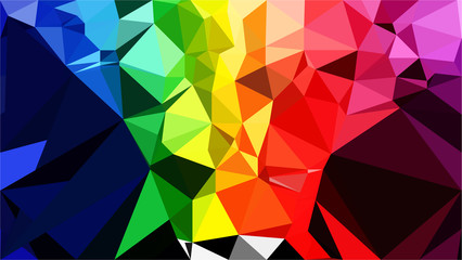abstract background with triangles