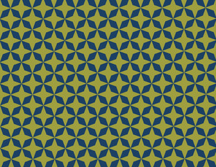 Blue and Olive Green Star Background