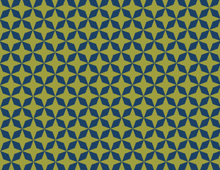 Blue and Olive Green Star Background