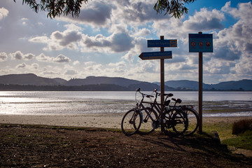 Fototapeta premium summer in laredo cantabria