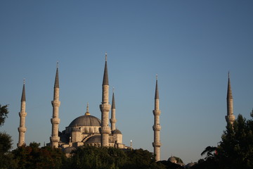 Fototapeta na wymiar architecture in Istanbul turkey