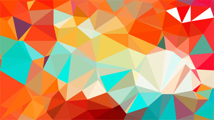 Polygon background illustration vector design