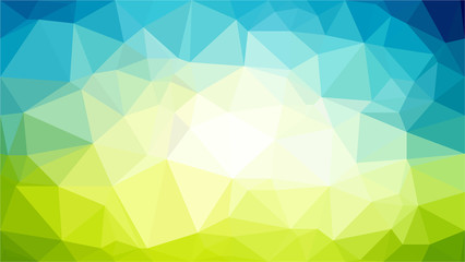 Polygon background illustration vector design