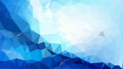 Polygon background illustration vector design