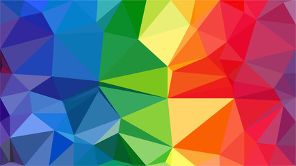 Polygon background illustration vector design