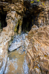 Pendine Sea Caves, Carmarthenshire, South Wales