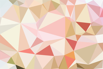 Polygon background illustration vector design