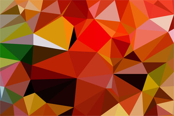 Polygon background illustration vector design