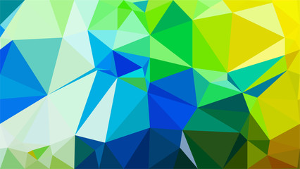 Polygon background illustration vector design