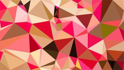 Polygon background illustration vector design