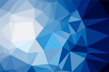 Polygon background illustration vector design