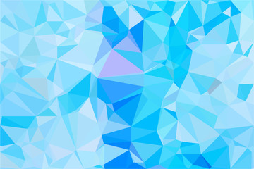 Polygon background illustration vector design