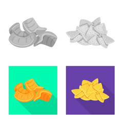 Vector illustration of Oktoberfest and bar icon. Collection of Oktoberfest and cooking stock symbol for web.