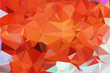 Polygon background illustration vector design