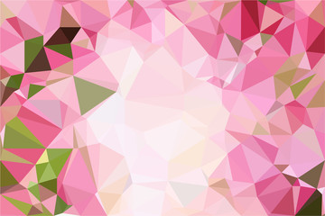 Polygon background illustration vector design