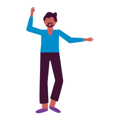 Isolated avatar man vector design