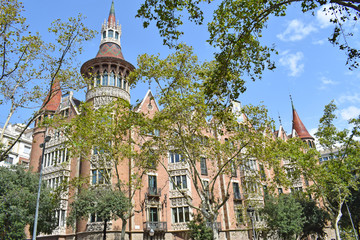 Obraz premium Casa de los Pinchos en Barcelona