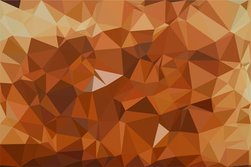 Polygon background illustration vector design