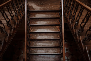 Old Wood Stair