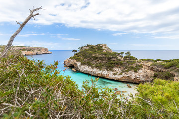 Cala S'Almonia Beach | Cala Llombards | Cala del Moro | Mallorca | Spanien